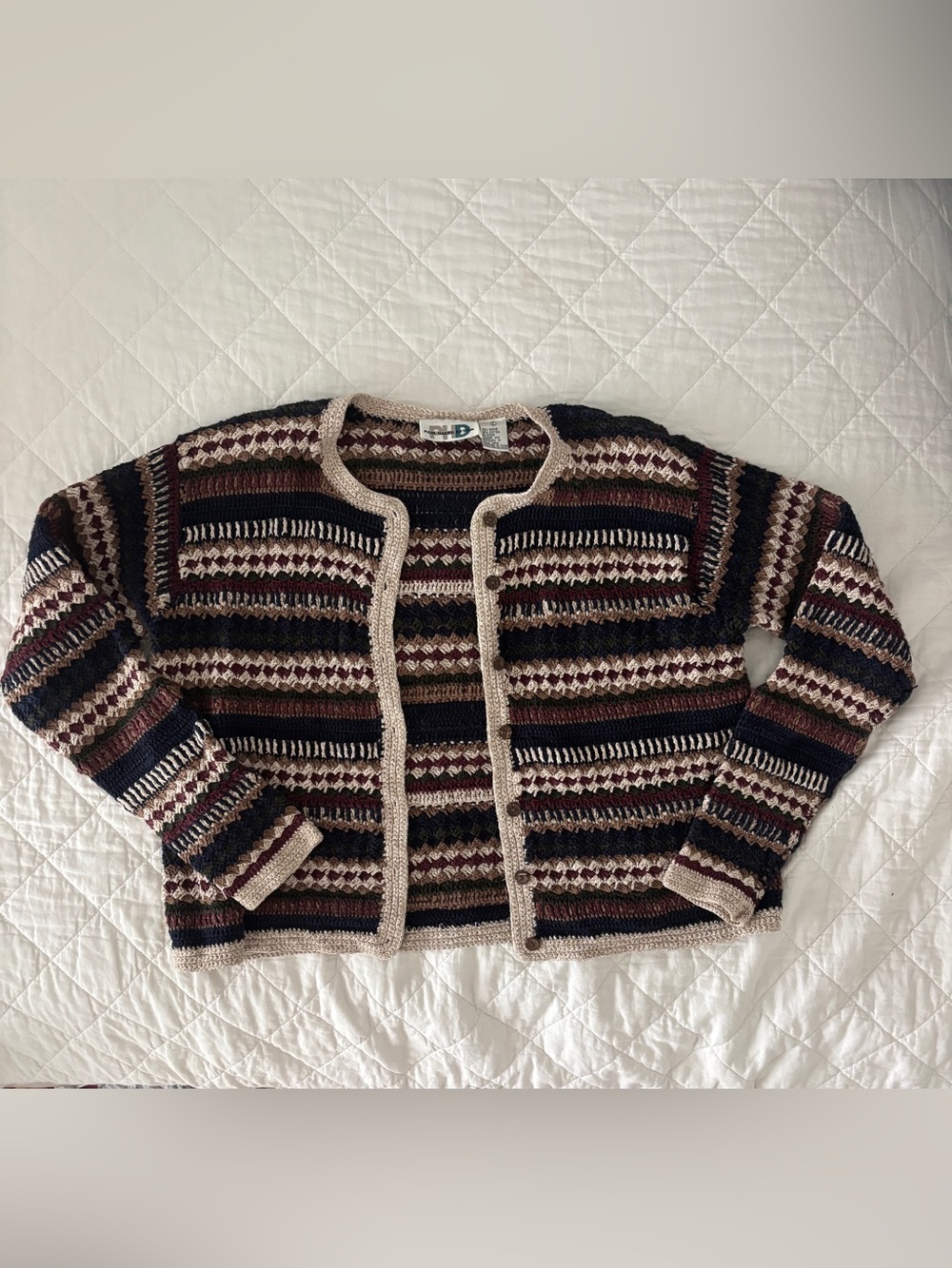 Paul Harris Design Crochet Cardigan
